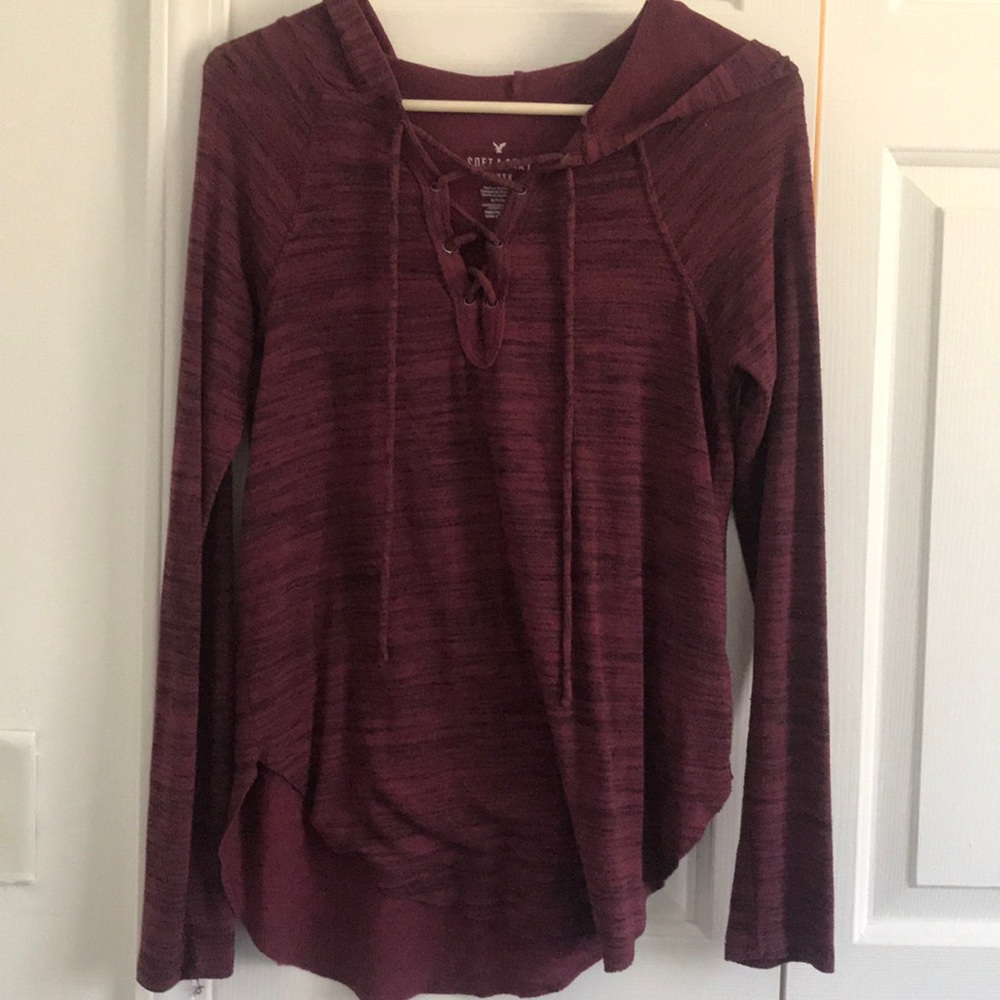 long sleeve with hoodie
